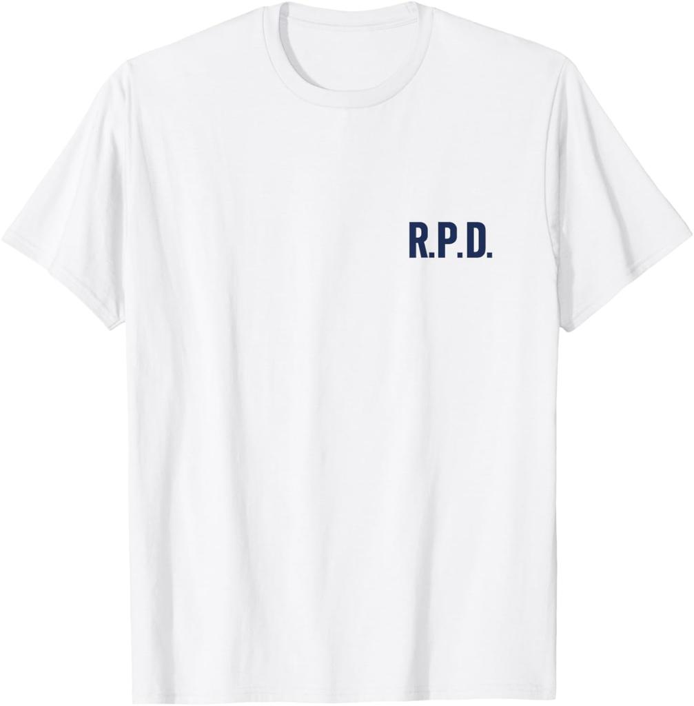 Resident Evil RPD TShirt Mens and Womens Summer Cotton Clothing Fashion Casual Gaming Enthusiast Short Sleeve Tshirt