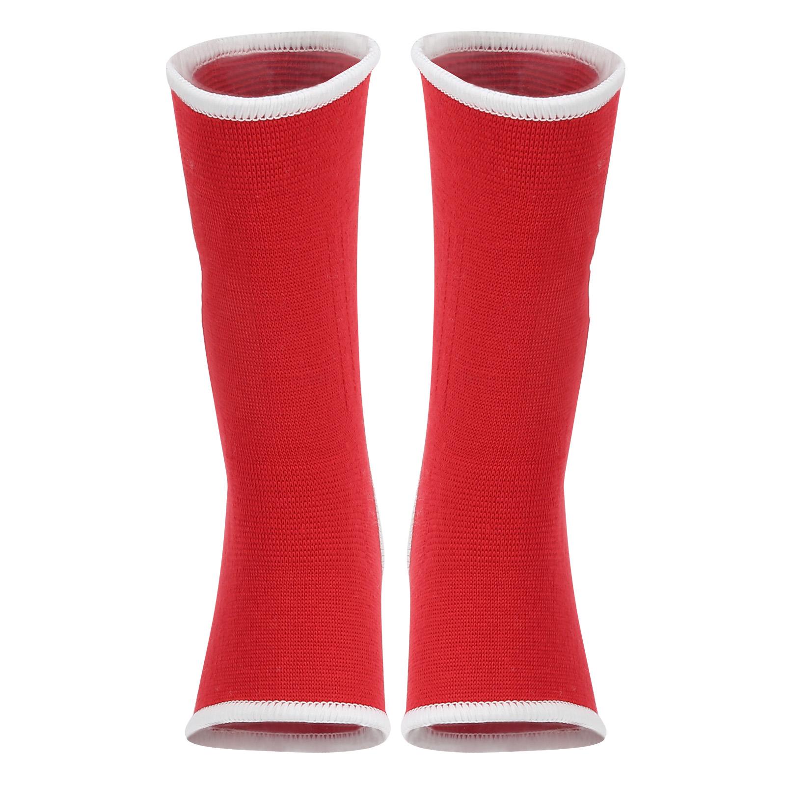 

Спортивный бандаж на голеностоп нейлоновый защита голеностопа поддержка дышащая защитная рукавная повязка красная L