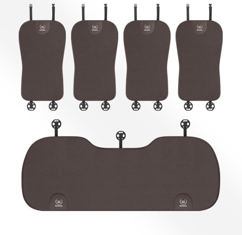 Skoda Octavia, Superb, Kamiq Car Seat and Lumbar Support Cushion for All Seasons.