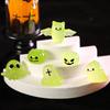 Cute Halloween Luminous Ornaments Cartoon Ghost  Animal Miniature Figurine  Halloween