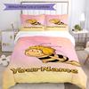 Biene Maja Customize Your Name Bedding Set Breathable Duvet Cover with Pillowcases Home Decoration Birthday Gift