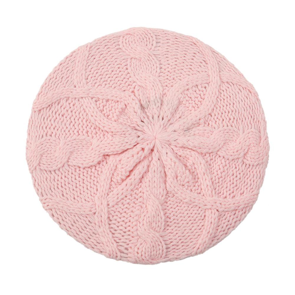 Vintage Künstler Baskenmütze Dehnbare Strick Baskenmütze Mode Französische Baskenmütze Frühling Herbst Damen Kopfbedeckung