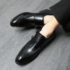 Men Street Style Monks Loafers Shoes Wedding Party Shoes Formal Business Dress Prom Leather Shoes Large Size