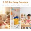 Felt Bag Making Kit for Children DIY Sewing Toy Art Craft Crossbody Bag for Kindergarten Classroom Activity