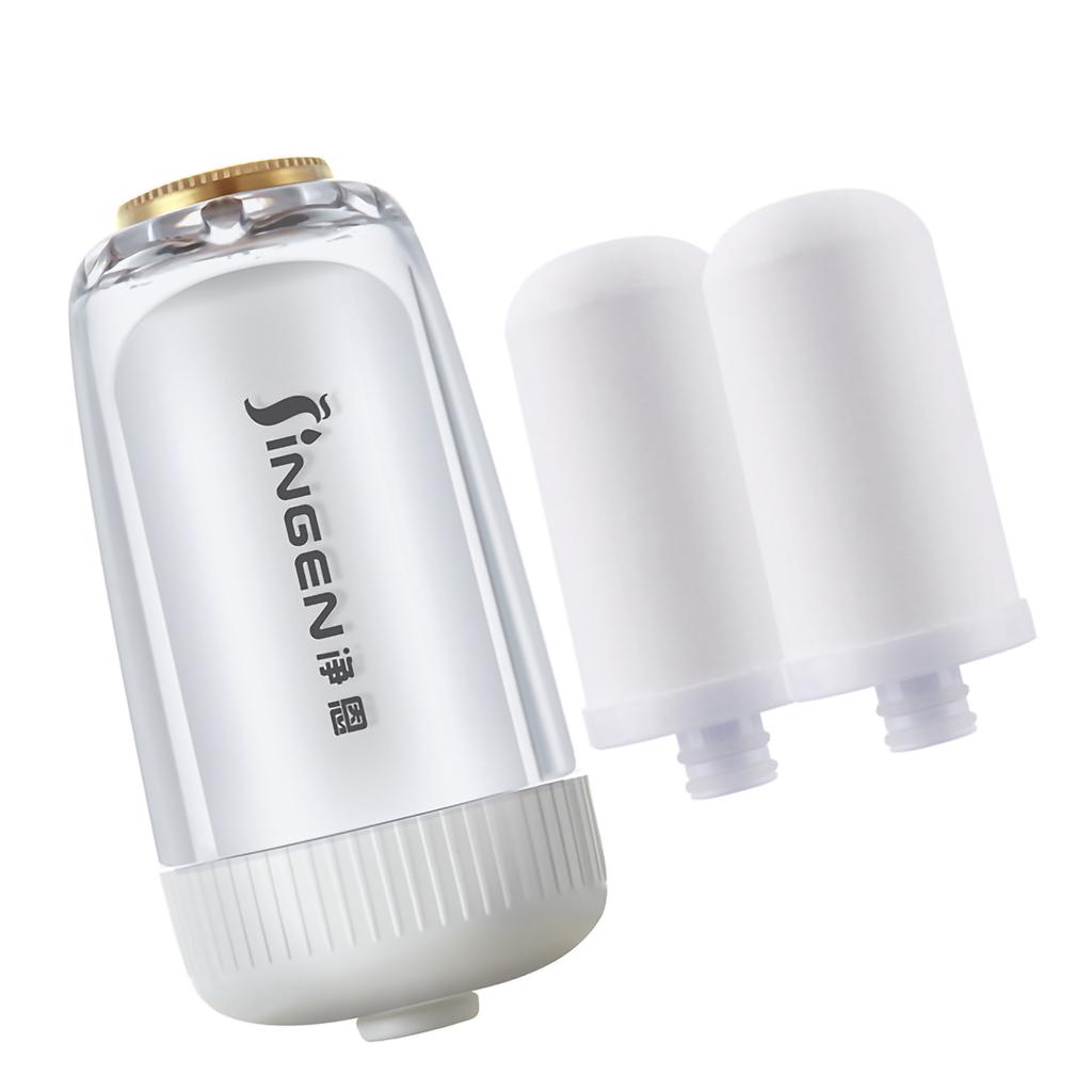 Faucet Water Purifier Home Kitchen Tap Water Filter Sink Faucet Nozzle Purifier Filter Totally 3