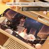HYBXAXC Genshin Impact Hu Tao Anime Rubber Mouse Pad Large Mousepad Mat Deskmat Pc Accessories Desk Protector Gamer Keyboard Pad