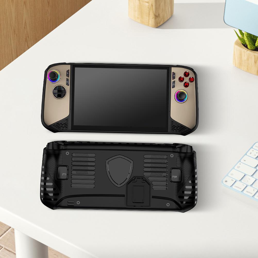 Handheld Game Console Case for MSI Claw 8 AI+ 2025 TPU with Kickstand Protective Case Shockproof Soft Case Cover