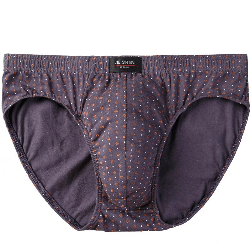 1 st Herr Större Storlek Kalsonger Underkläder Shorts Tryck Sexiga Trosor Andningsbara Elastiska Underbyxor L XL 2XL 4XL 5XL 6XL 7XL