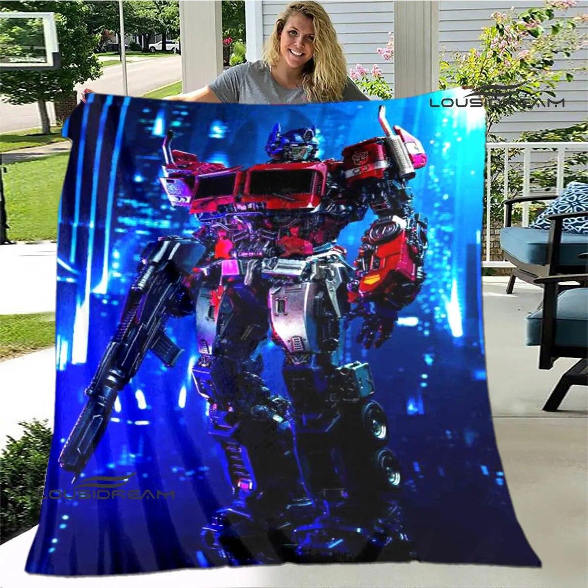 

Boys Cartoon Printed Blanket Flannel Warm Blanket Blanket for Gift All Seasons