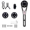 Bike Stopwatch Speedometer Mount Holder Carbon Fiber Road Bike Computer Extended Mount Bicycle Code Table Rack for Garmin Gopro