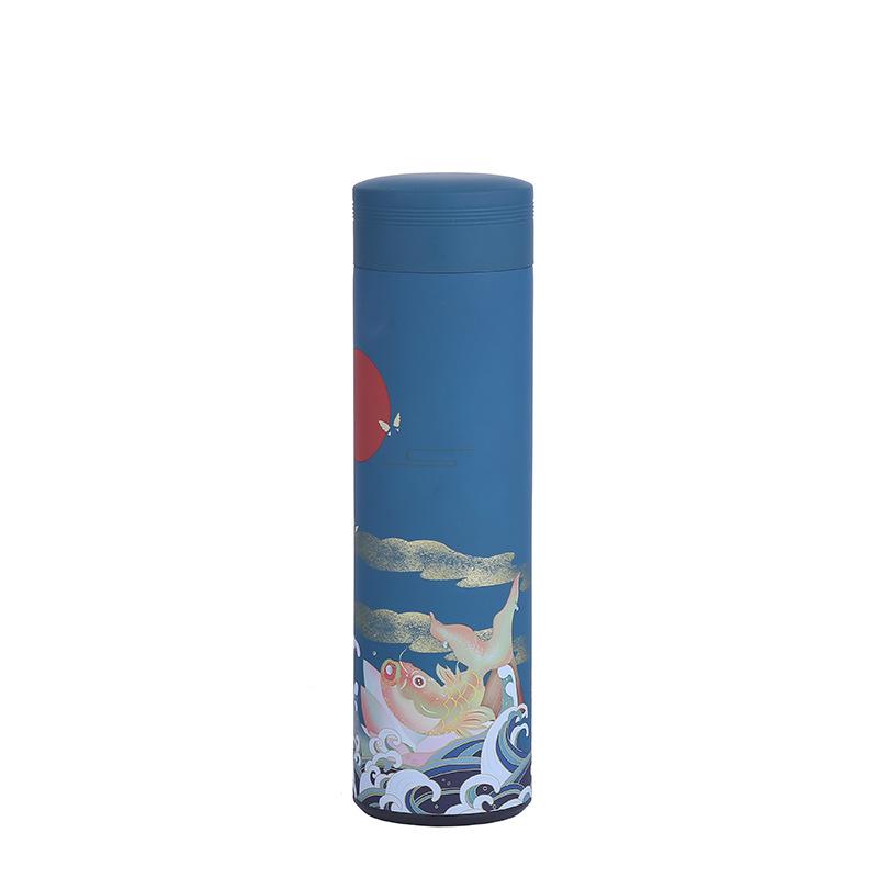 Vacuum Flask Chinese Style 304 Stainless Steel Gift Cup Creative Portable Outdoor Water Cup