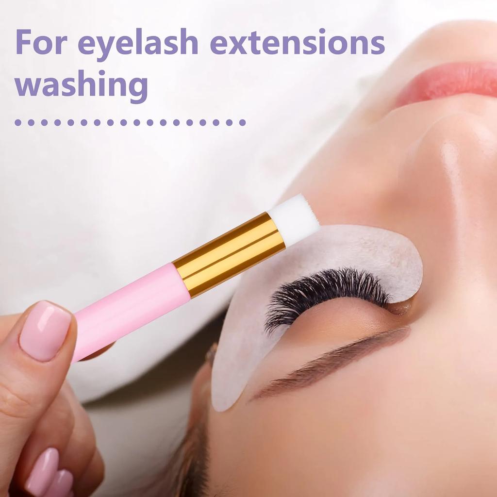 Eyelash Cleaning Eyebrow Brush Nose Pore Blackhead Remover Deep Lash Shampoo Clean Brush Professional Eyelash Extensions Tool
