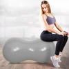 Minge de fitness cu model arahide anti-alunecare, material PVC, minge arahide anti-explozie, Pilates