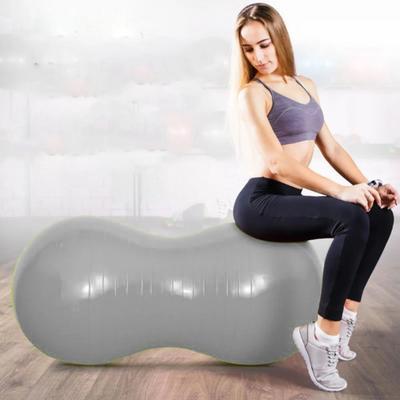 Non Slip Peanut Pattern Fitness Ball Thickened Inflatable Pilates Yoga Ball  Adult Fitness
