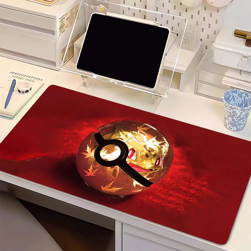 

Mouse Pad P-Pokemon Bulbasaur Game Rubber Mini Pc Keyboard Pad Laptop Computer Speed Desk Mat Computer Gaming Lockedge Mousepad 30x60x0.2cm