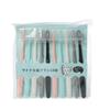 10pcs Macaron soft bristle toothbrush