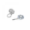 Swarovski 5680016 Idyllia Flower Hoop Drop Earrings