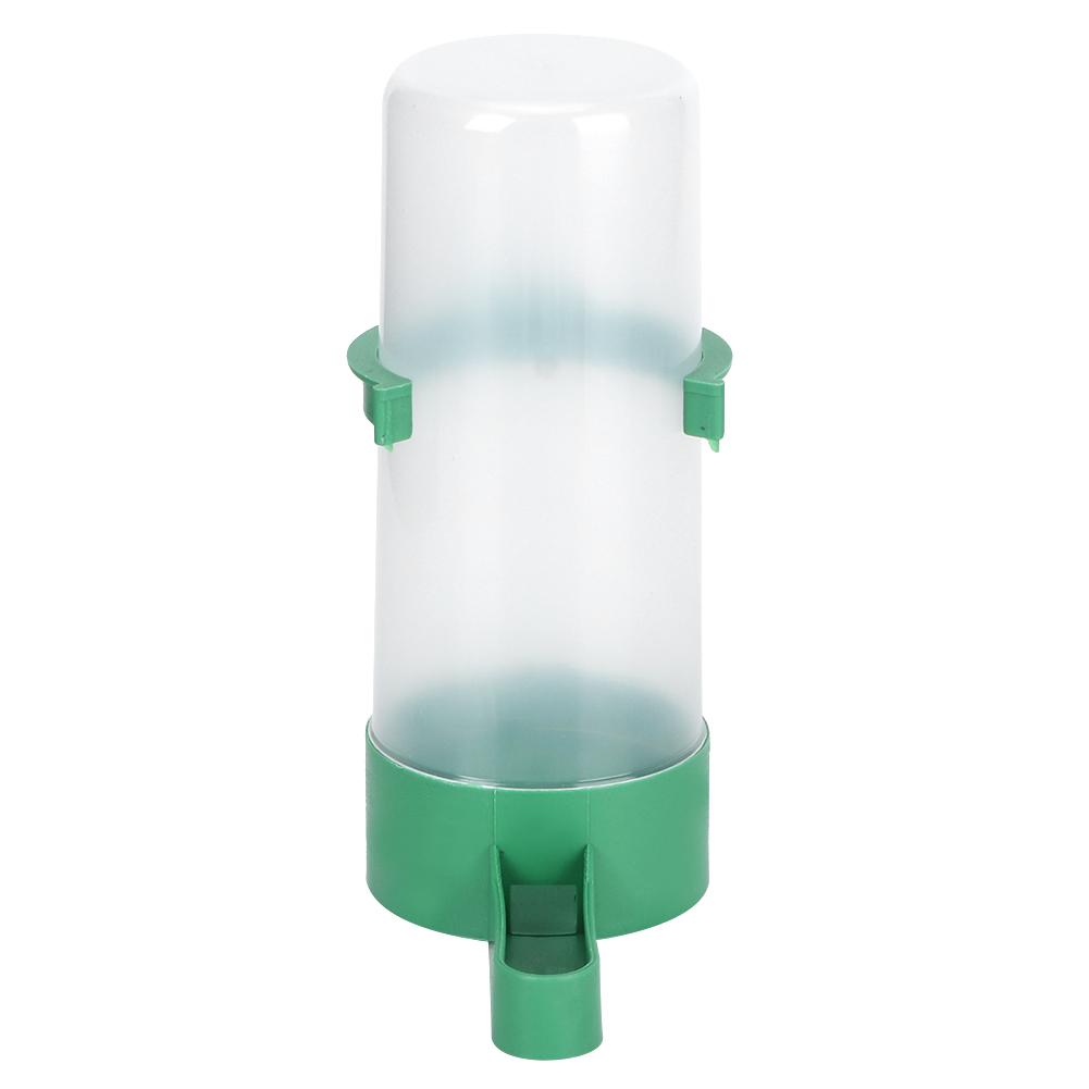 10pcs Round Plastic Birds Farm Livestock Automatic Feeding Drinking Water Bottle Container