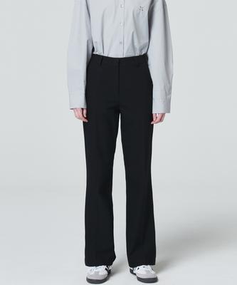 MALOUPE 2112 Semi-Wide Pants (Black)