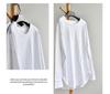 Lace Spliced Plus Size Pure Cotton Long Sleeve T-Shirt - Mid-Length Early Autumn Women's Top