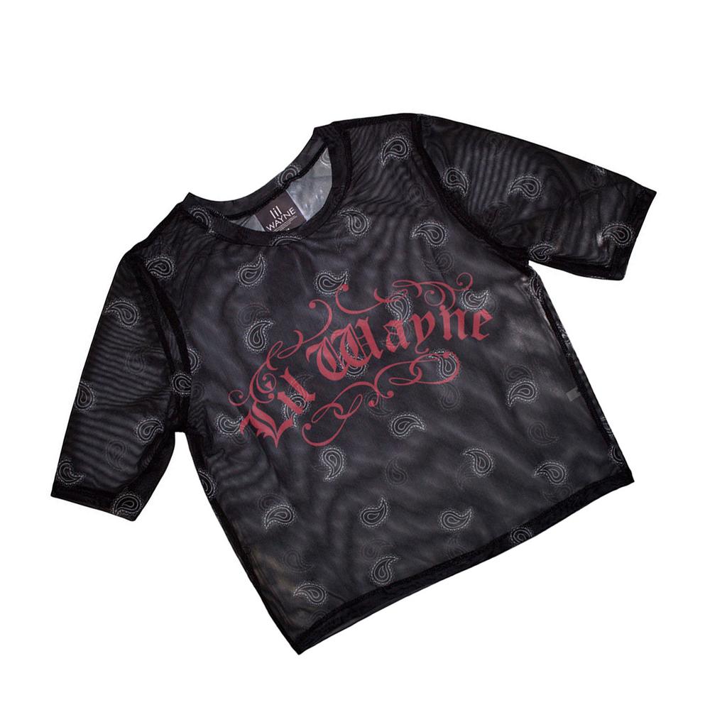 Lil Wayne Womens/Ladies Script Crop Top