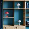 LED Mushroom Small Table Lamp Portable USB Charging Dimmable Flower Bud Lamp Bedroom Bedside Lamp