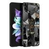 Doberman Dog Hard PC Phone Case For Samsung Galaxy Z Flip 7 6 5 4 Black Cover For Galaxy Z Flip 3 Foldable Fundas Shell Capa Bag