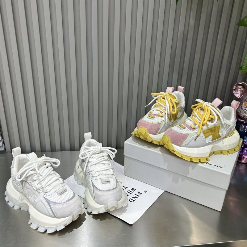 Fashion 2025 New Women Shoes Platform Breathable Sneakers Fashion Lace-up Comfortable Trainers Autumn Hot Sale Woman's Sport Shoes Mujer
