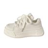 Popular Little White Shoes Women's Spring 2025 New Thick-soled Heightening Casual Versatile Bread Shoes Dad Sports Board Shoes