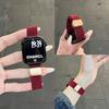 Red Braided New Year'S Braided Sports Versatile Apple 11Iwatch10 Magnetic Breathable Strap 68
