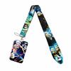 Anime Cartoon Credential Holder Keychains Neck Lanyard For Pass Card Anime Credit Card Holder Keychain Straps Wholesale 6