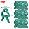 100x Clips Fijos para Plantas Soporte Reutilizable para Invernadero para Fijar Tallos de Flores Enredaderas Verduras Tomates Sujetador Suministros de Jardín