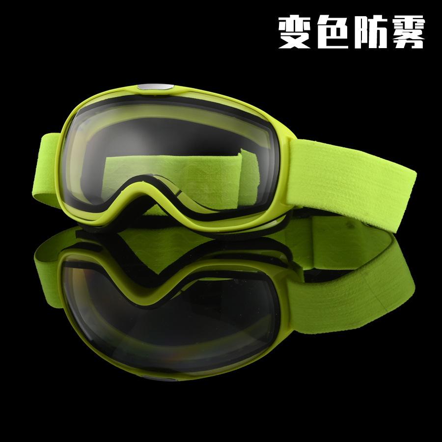 New children's double-layer anti-fog sports ski goggles, outdoor protective eyewear, compatible with prescription glasses