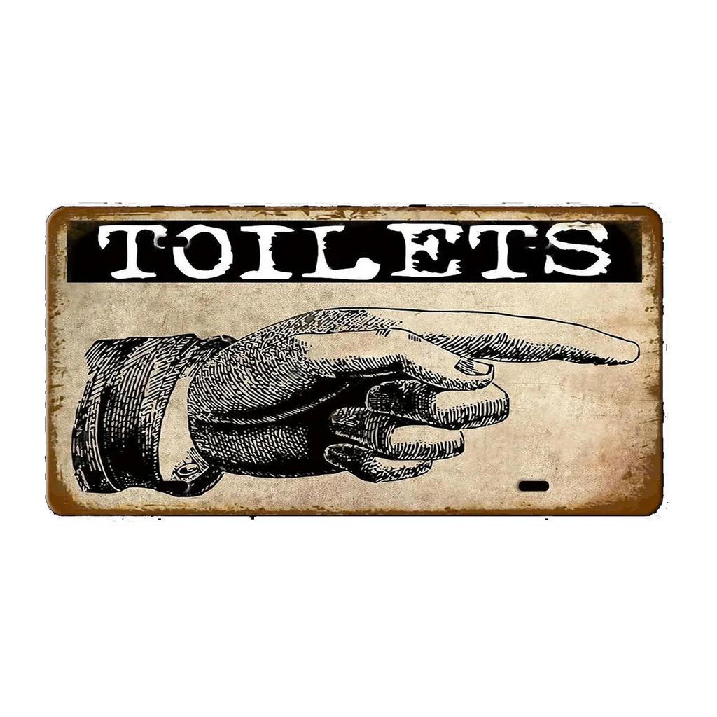 Caution License Plates  Metal Tin Signs for Wall Art Decoration Vintage Tags Metal Automotive Signs For Cafe Bar Club Garage Pub