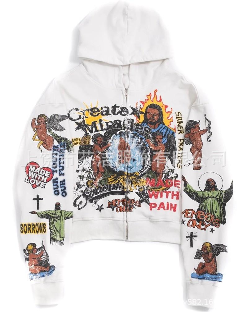 2025 Arnold French Men's Vintage Pattern 3D Printed Hoodie Unisex Casual