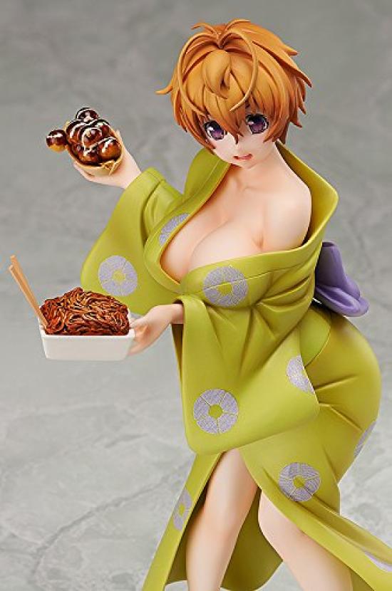 First Cosmic Velocity Watanuki Fuuri Yukata Scale PVC Painted Complete Figure Ver. 1/8