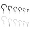 Coated Ceiling Hanger Hardware Tool Dipping Cup Hooks Kitchen Loop Peg Mug Shouldered Screws
