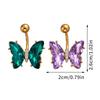Stainless Steel Butterfly Belly Button Ring Navel Piercing Ring For Women Girls Sexy Belly Piercing Ring Body Jewelry