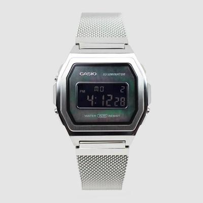 CASIO STANDARD PREMIUM Series A1000M-1BJF Unisex Digital Watch Stainless Japan