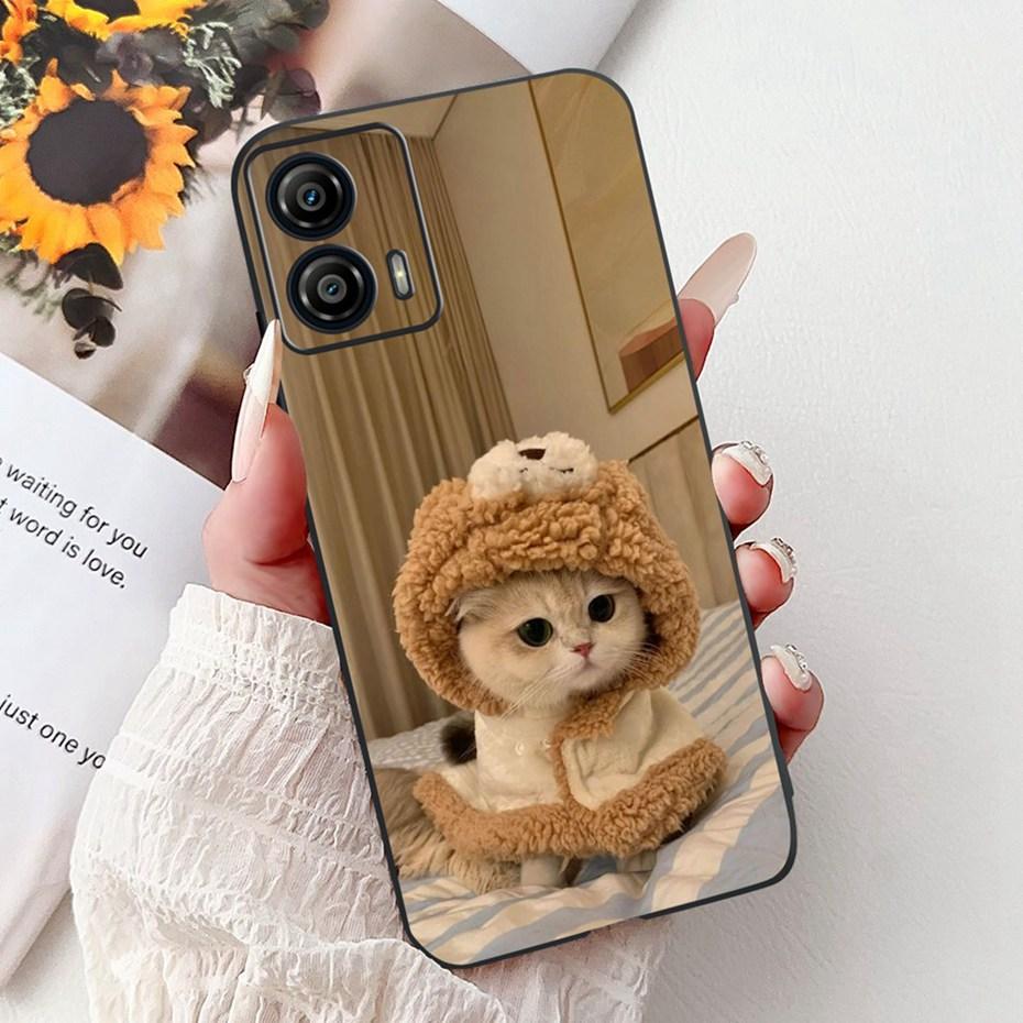 Cute Painting Phone Case For Motorola Moto G53 G73 Soft Silicone TPU Back Cover For MOTO G53 G73 5G Cases Bumpers