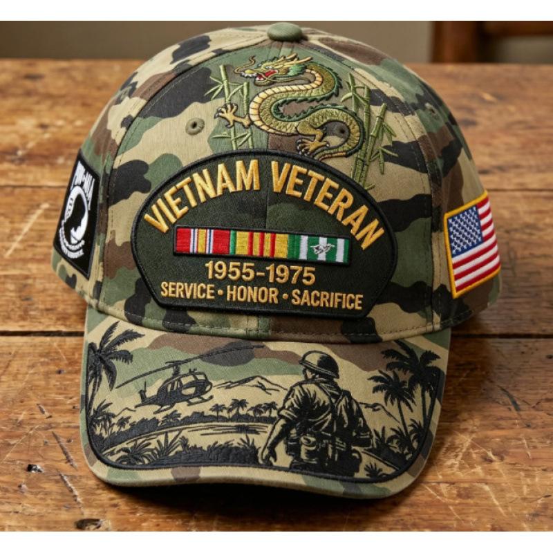 New American Anniversary Baseball Cap D Digital Printing Baseball Cap American Retro Cap