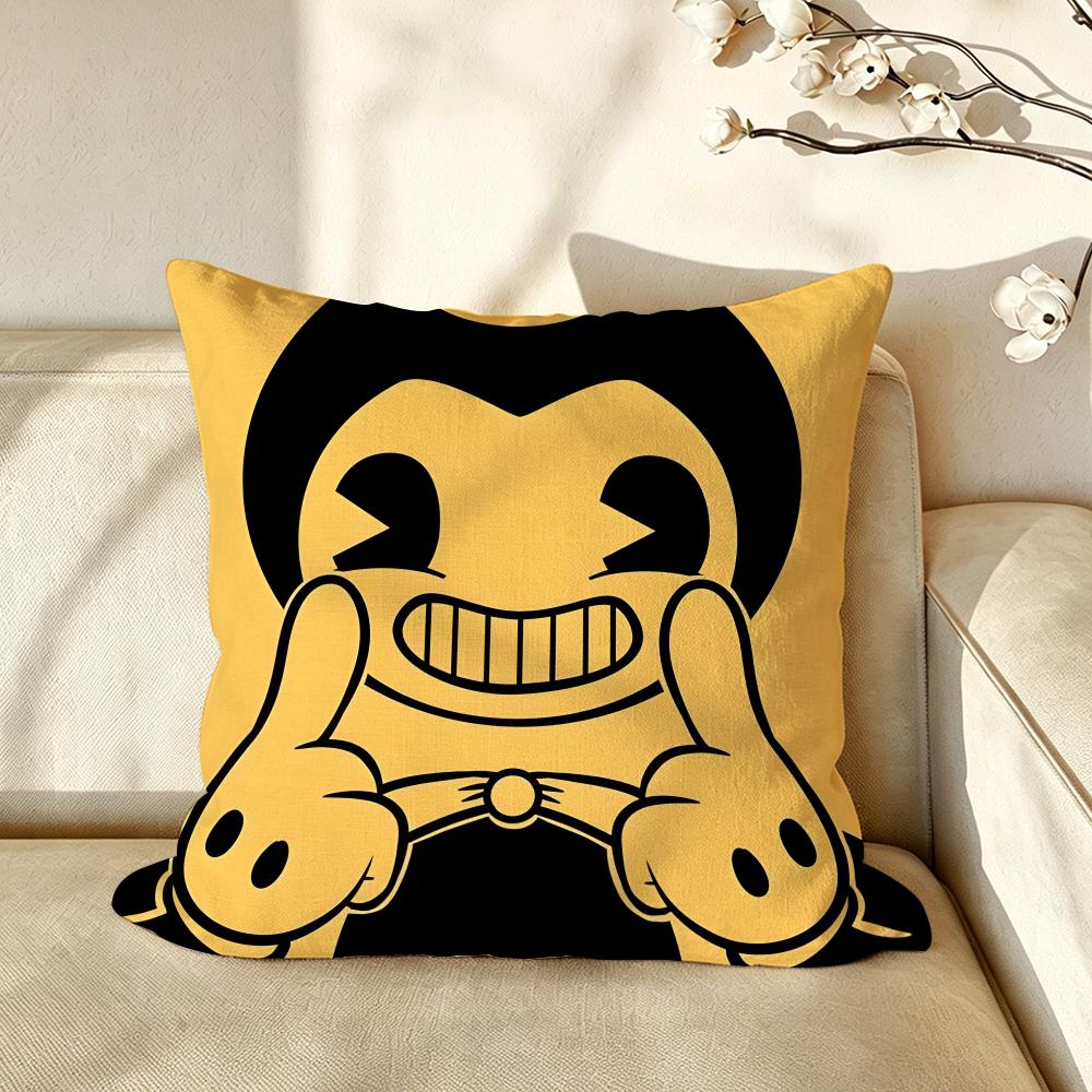 Art BBandy Aand Ink Machines Cushion Cover Pillow Case Antidustmite Pillowcase Silky Short Plush Sofa Cushion Cover Hot