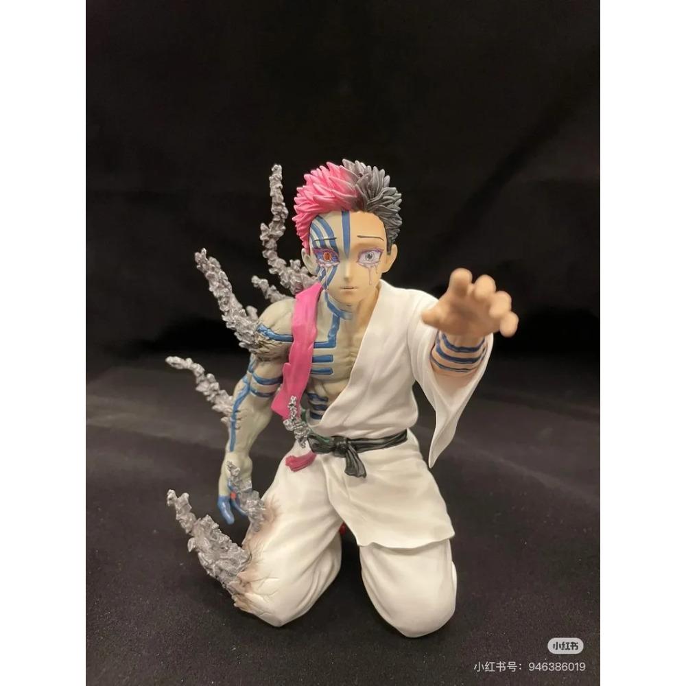 New Anime Figure 13cm Demon Slayer Akaza Hakuji Model Doll Action Figurine Pvc Decoration Peripheral Desktop Ornament Decor Toy