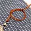 Genuine Leather Keychain Lanyards for Keys Mobile Phone Accessories Keyring Lanyard Credential Holder Gifts Cowhide Strap