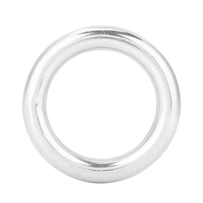 304 Stainless Steel Boat Marine Welded Ring O Round Ring Polished Circle 12*50mm
