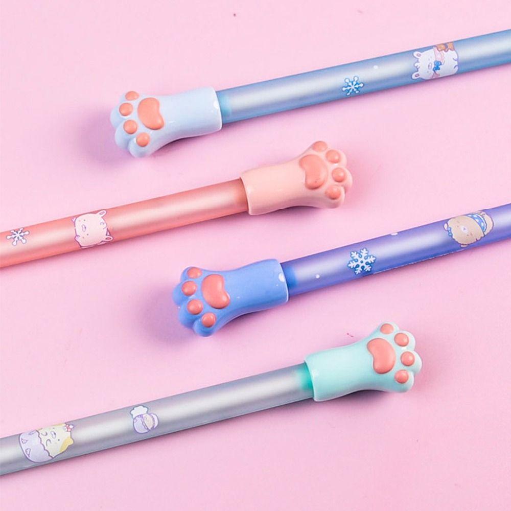 2.0MM 2B Automatic Pencil Cute Cat Paw Sketch Pencil Anti-slip Propelling Pencil Students