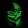 Halloween Grim Reaper Mask Multicolor LED Light Up Scary Ghost Face Adult Party Cosplay