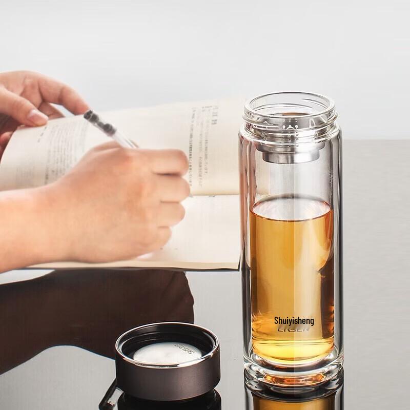 Shuiyisheng Heat-Resistant Glass Tea Infuser Cup