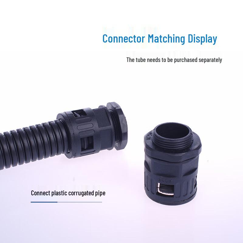 

OIMG Plastic Corrugated Hose Quick Connector