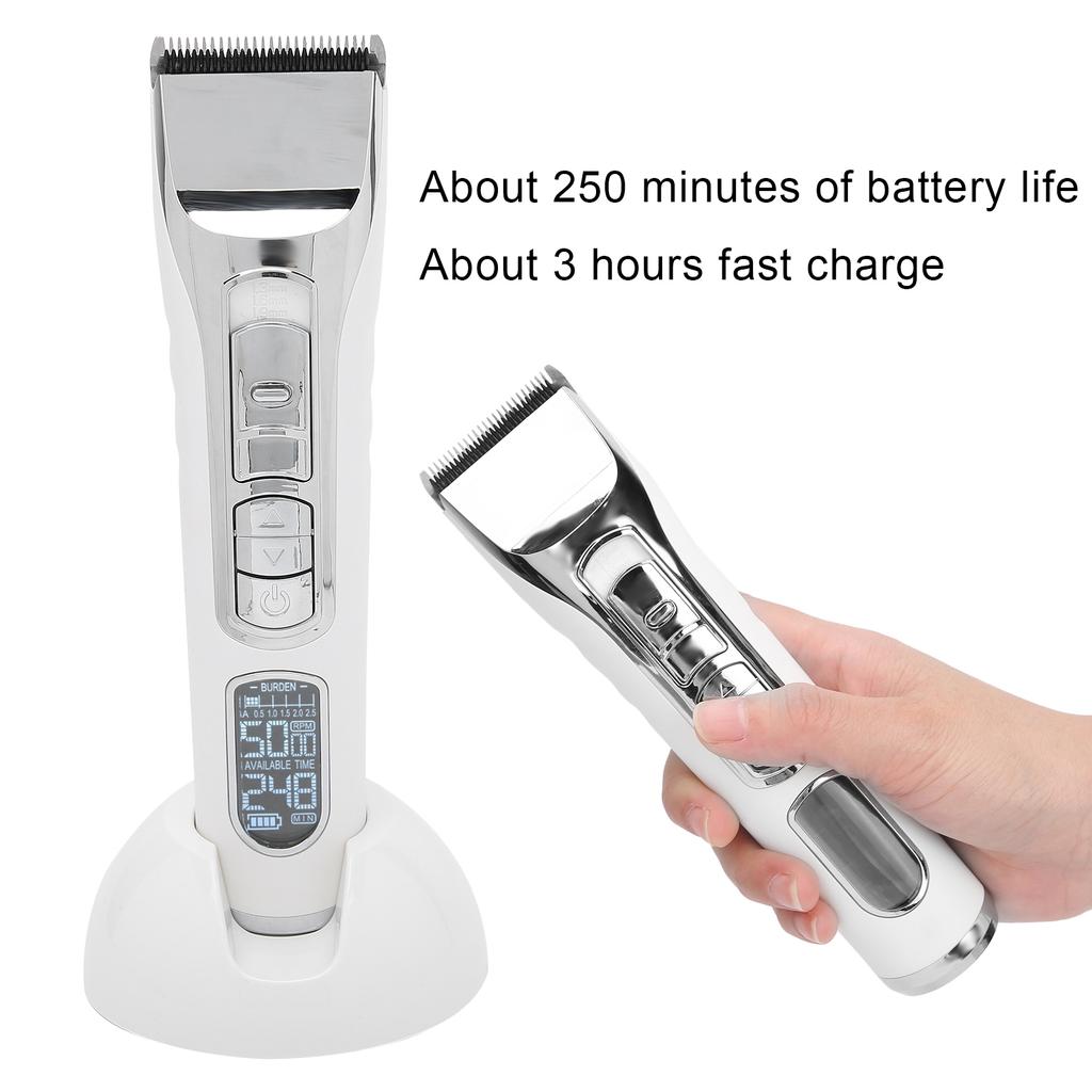 Men Hair Clipper LED Electric Re Able Hair Trimmer Clipper for Salon